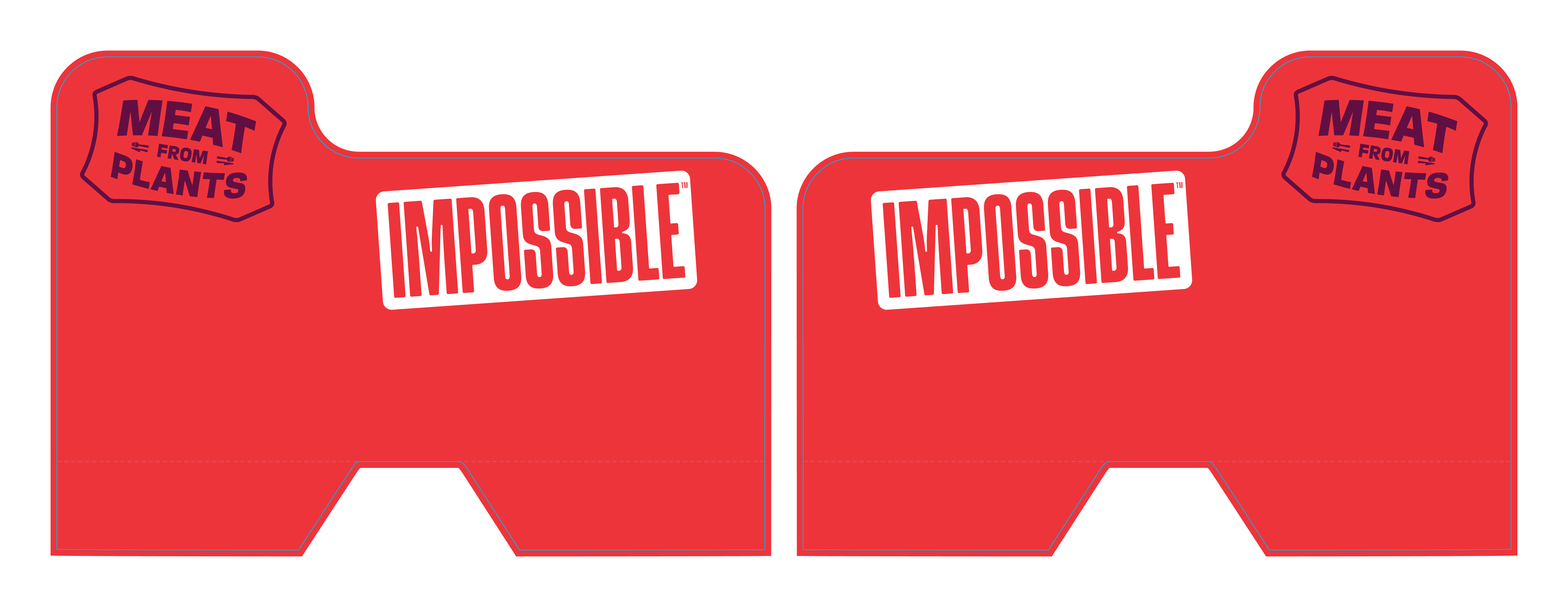 Custom Printed Custom Printed Case Dividers by Dilco on Styrene